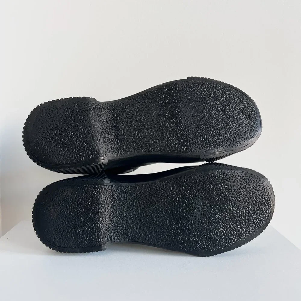 3.1 Phillip Lim black zip up Lela combat lugged platform ankle boots - Picture 8 of 14